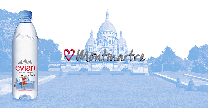Evian Loves Paris