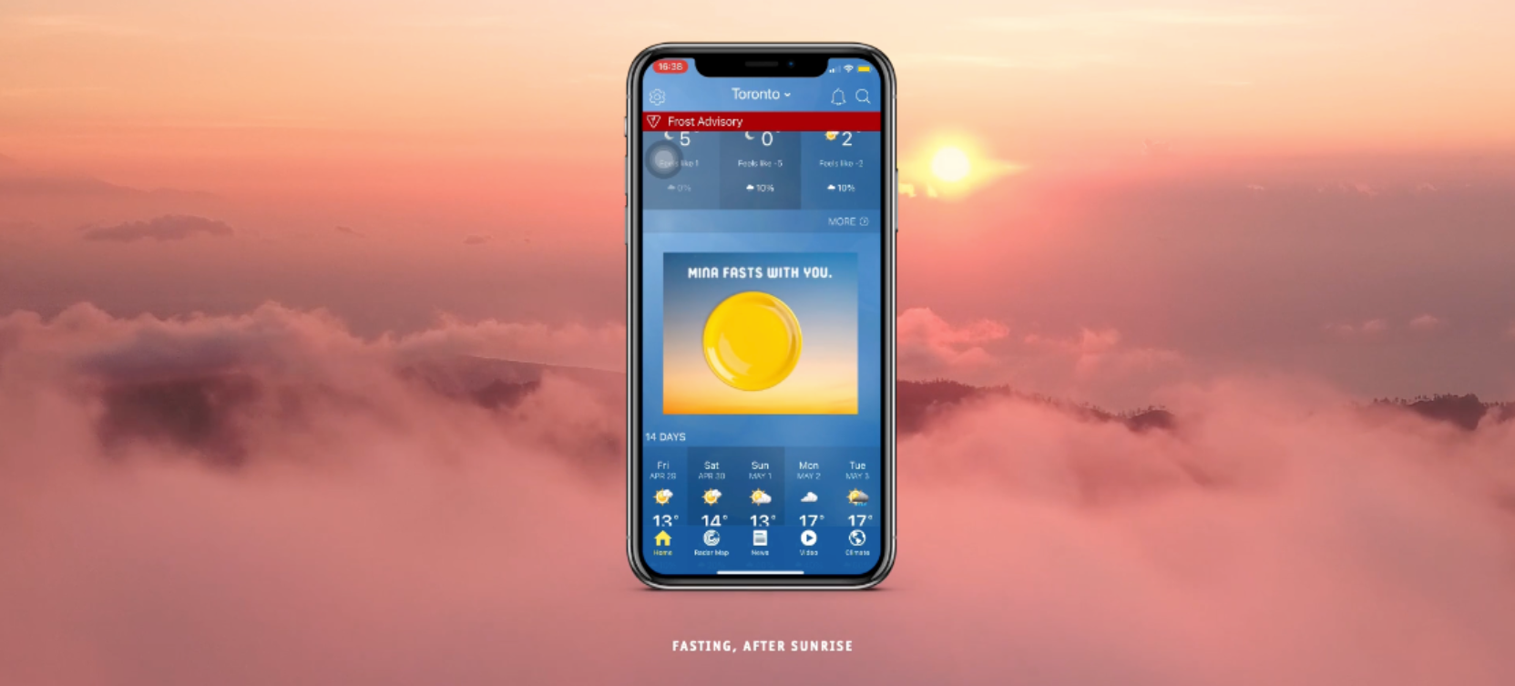 Ads that fast with you: a Mina Halal digital Ramadan ad campaign